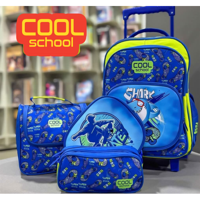 Pack 3 pièces : Sac à dos double face + Porte goûter + Trousse