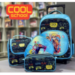Pack 3 pièces : Sac à dos double face + Porte goûter + Trousse