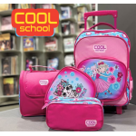 Pack 3 pièces : Sac à dos double face + Porte goûter + Trousse