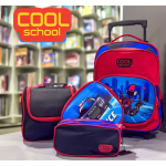 Pack 3 pièces : Sac à dos double face + Porte goûter + Trousse