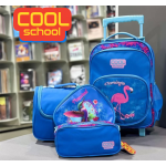 Pack 3 pièces : Sac à dos double face + Porte goûter + Trousse