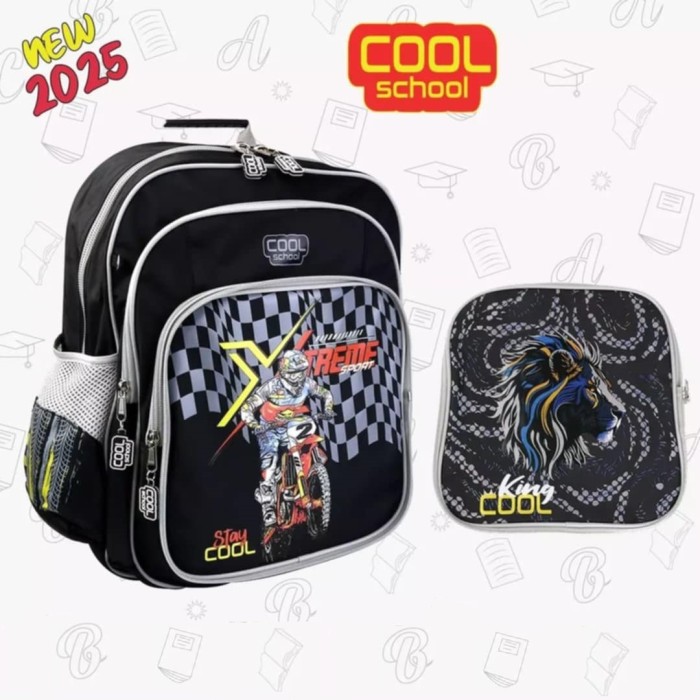 Sac à Dos Primaire 2 Faces COOL SCHOOL – Double style, même confort