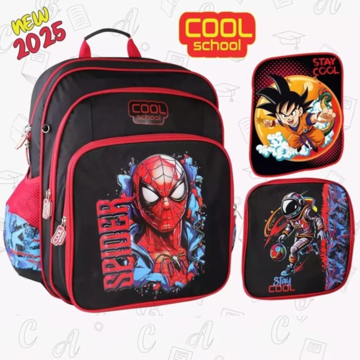 Sac à Dos Primaire 3 Faces – COOL SCHOOL